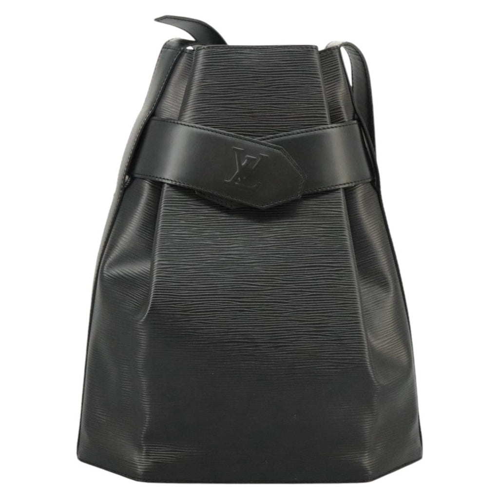 Louis Vuitton Vintage Sac D'epaule Handbag Epi Leather Black Leather Shoulder Bag Bag (Pre-Owned)