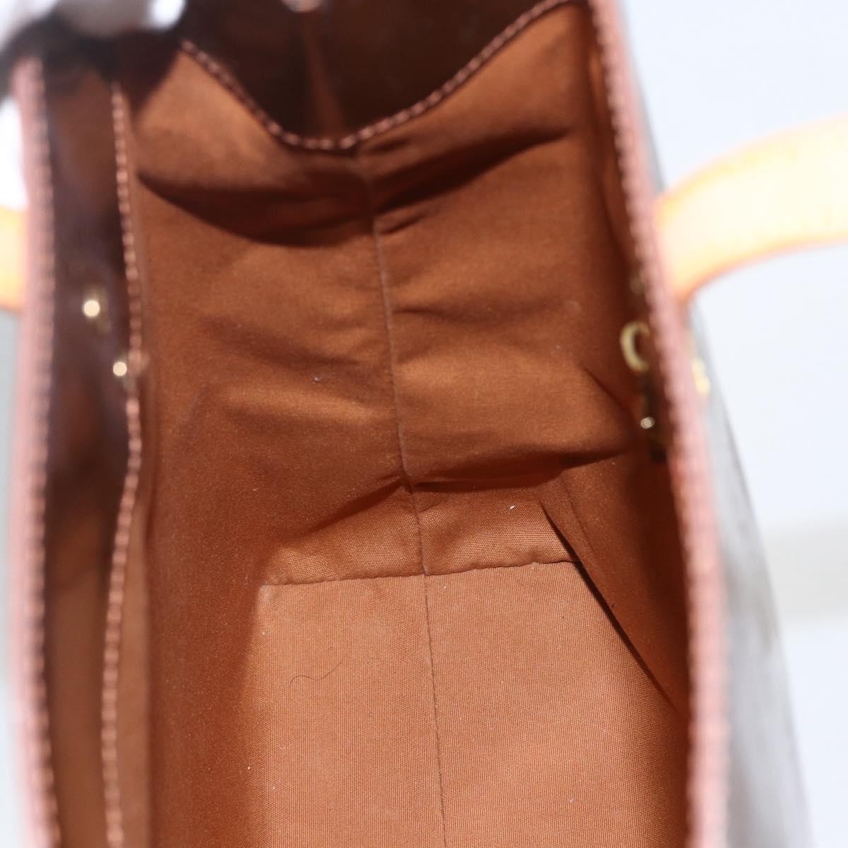 Louis Vuitton Reade Handbag Monogram Vernis Brown Patent_Leather Handbag (Pre-Owned)