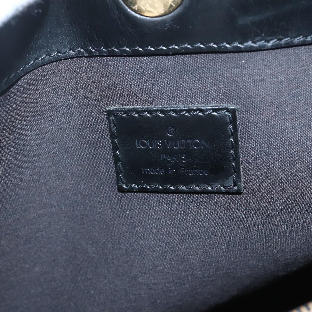 Louis Vuitton Mandara Handbag Epi Leather Black Leather Tote Bag Bag (Pre-Owned)
