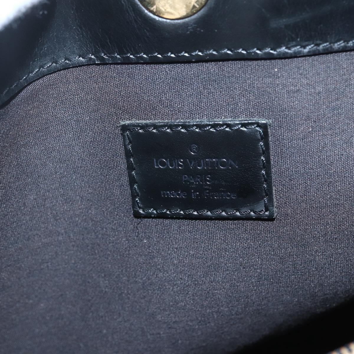 Louis Vuitton Mandara Handbag Epi Leather Black Leather Tote Bag Bag (Pre-Owned)