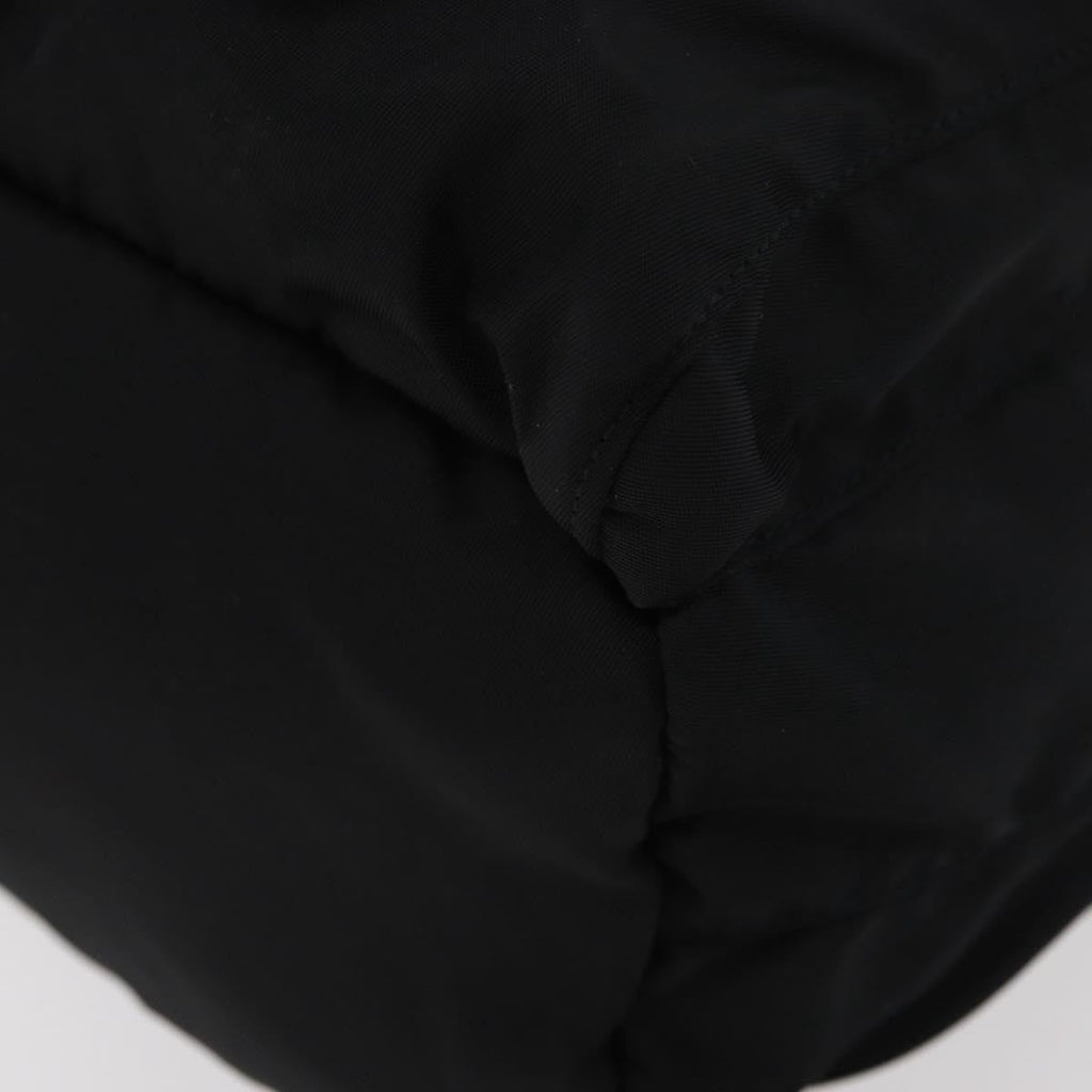 Prada Sac À Dos Re-Nylon Nylon Black Nylon Backpack Bag (Pre-Owned)