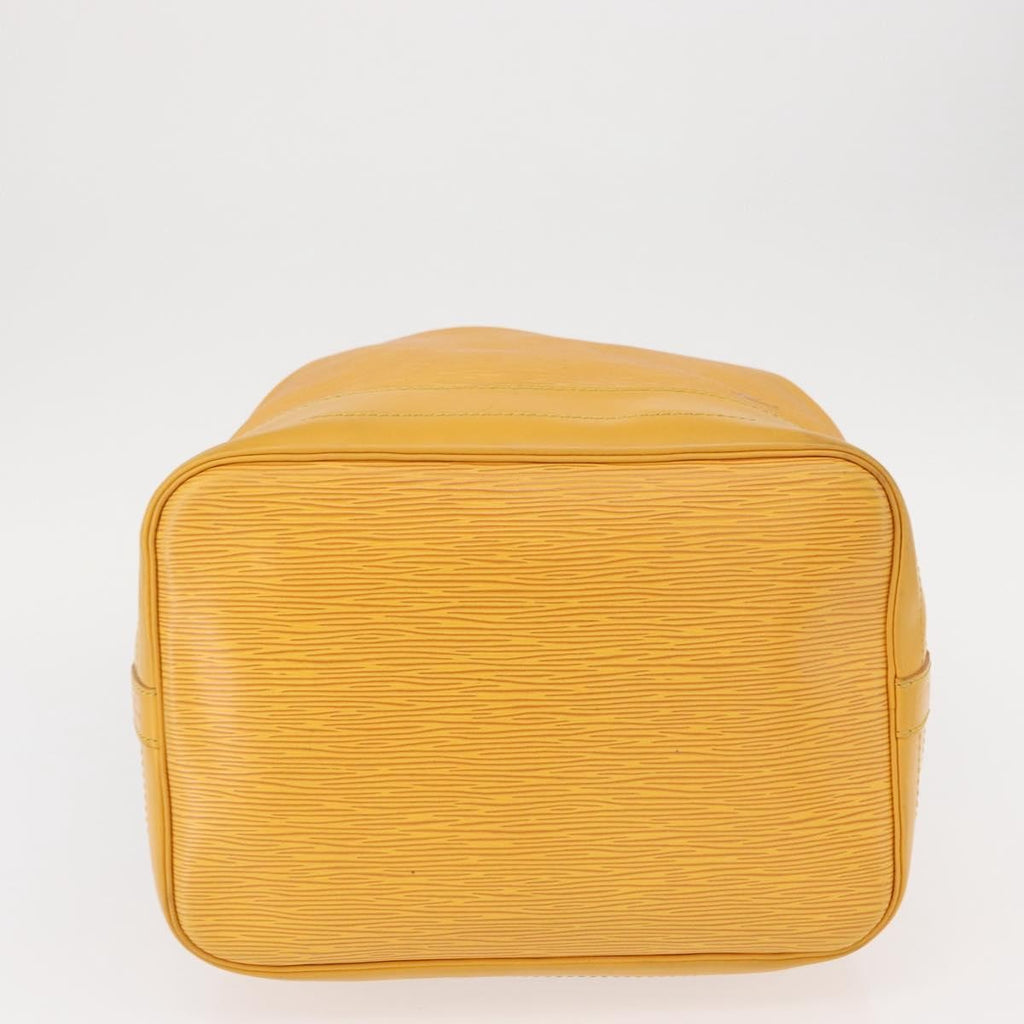 Louis Vuitton Noe Handbag Epi Leather Yellow Leather Shoulder Bag Bag (Pre-Owned)