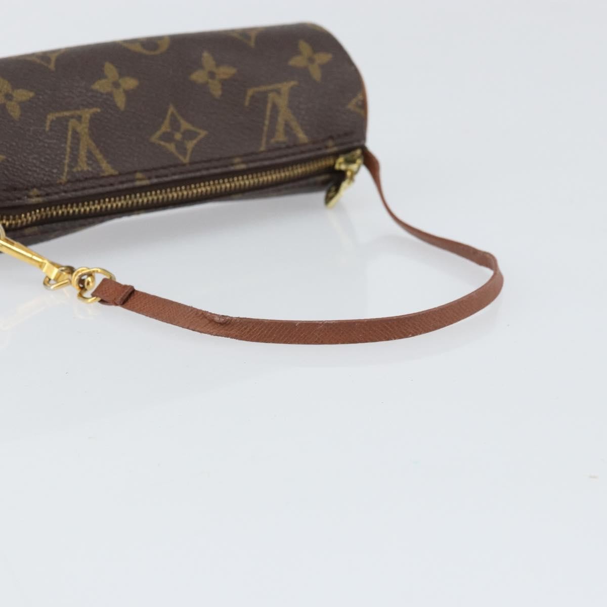 Louis Vuitton Papillon Pochette Monogram Canvas Brown Canvas Clutche & Pouche Bag (Pre-Owned)