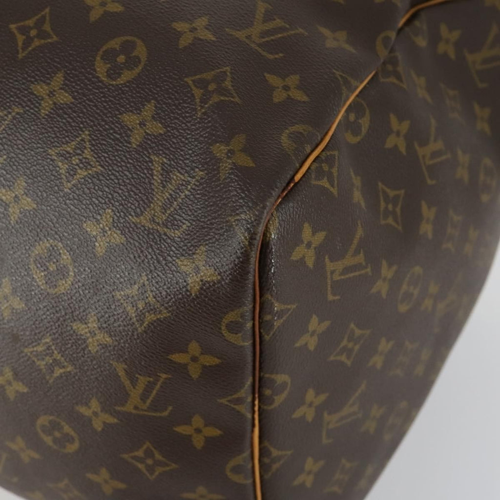 Louis Vuitton Keepall Bag Monogram Canvas Brown Canvas Travel Bag Bag (Pre-Owned)