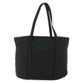 Prada Vintage Zip Tote Tessuto Black Nylon Tote Bag Bag (Pre-Owned)