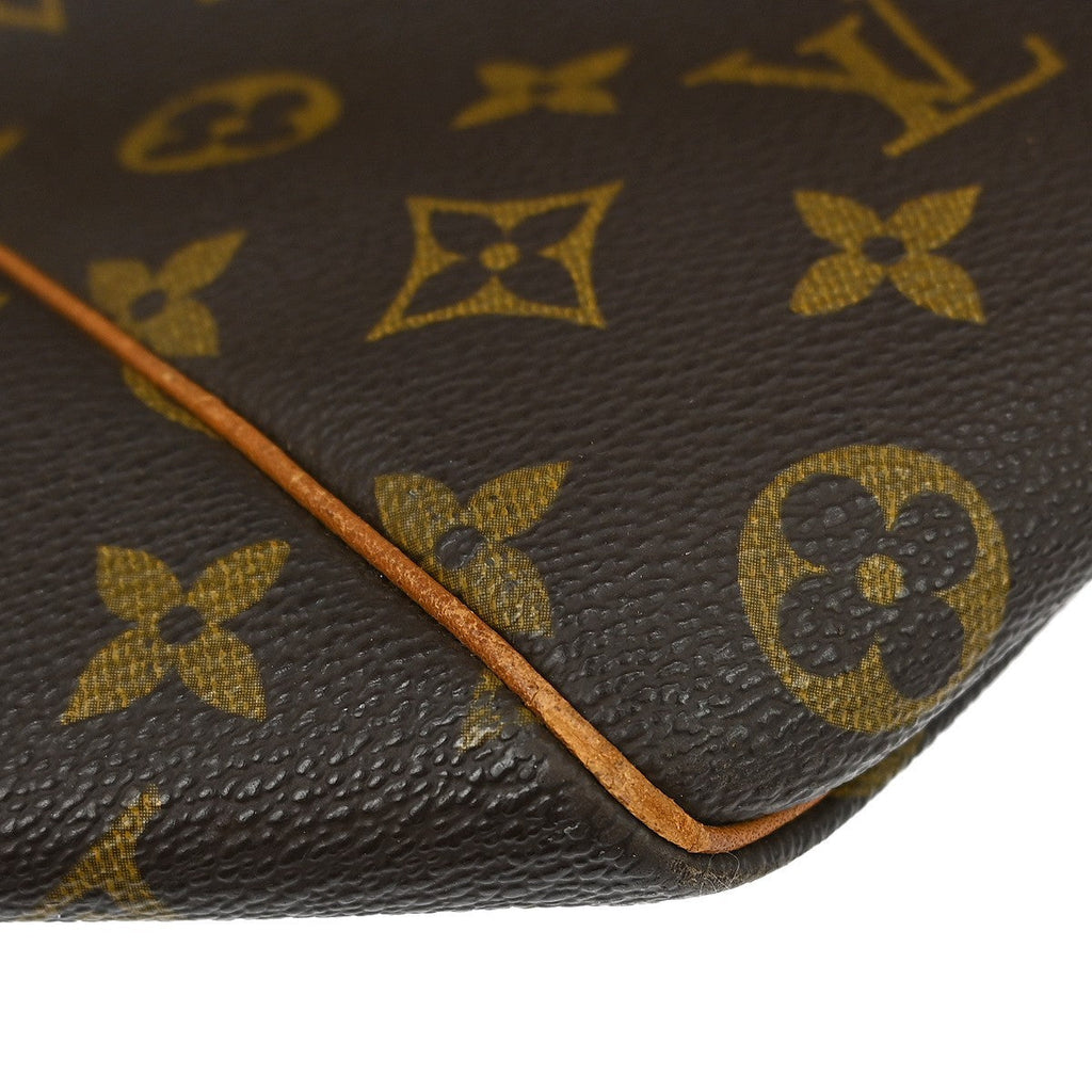 Louis Vuitton Keepall Bag Monogram Canvas Brown Canvas Travel Bag Bag (Pre-Owned)