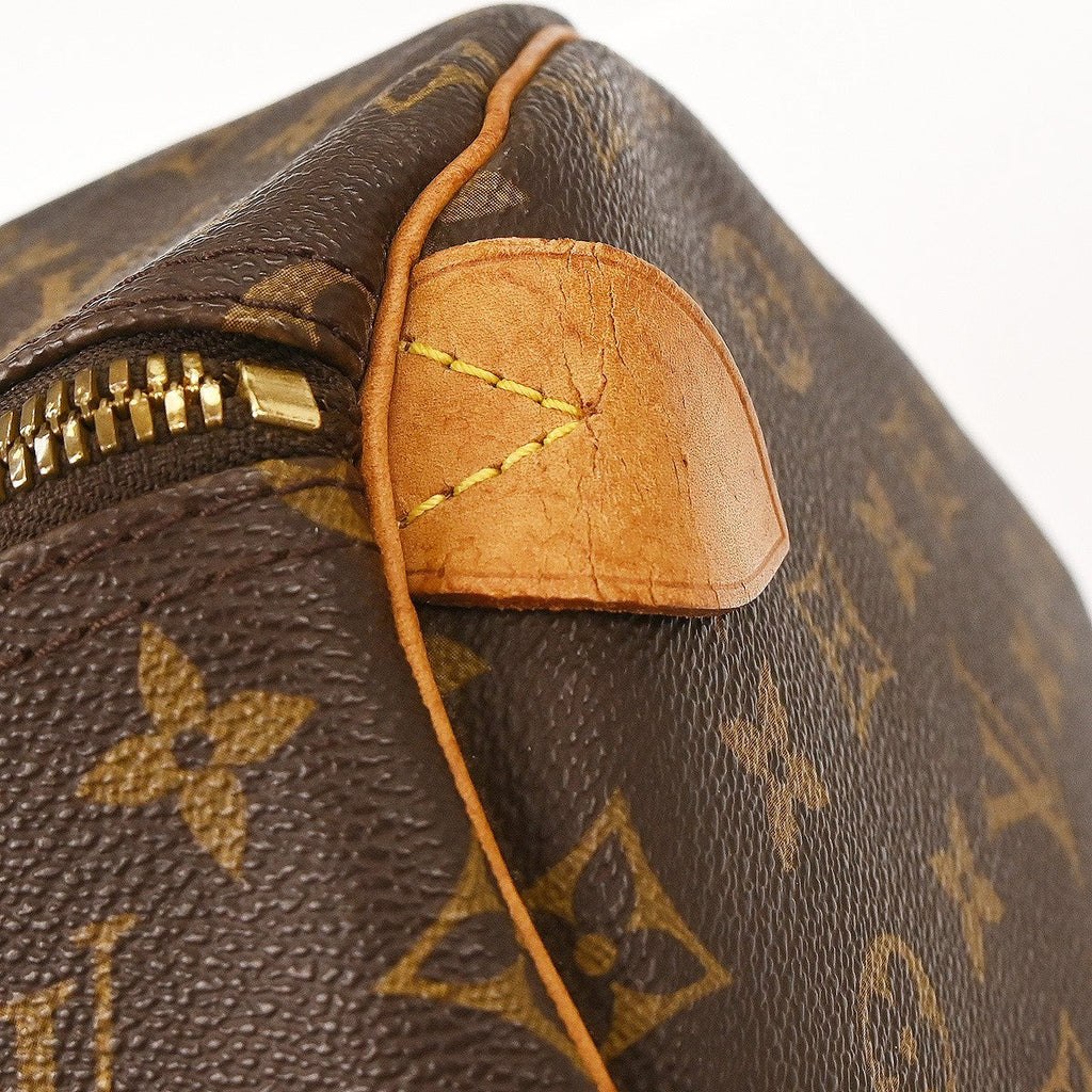 Louis Vuitton Keepall Bag Monogram Canvas Brown Canvas Travel Bag Bag (Pre-Owned)