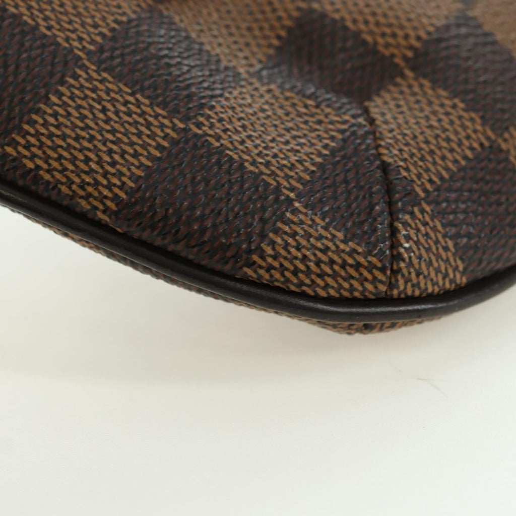 Louis Vuitton Manosque Pochette Damier Brown Canvas Clutche & Pouche Bag (Pre-Owned)