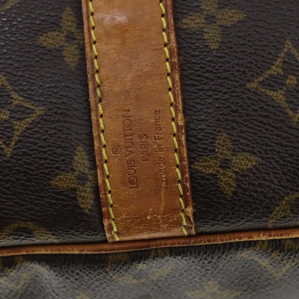 Louis Vuitton Keepall Bandouliere Bag Monogram Canvas Brown Canvas Travel Bag Bag (Pre-Owned)