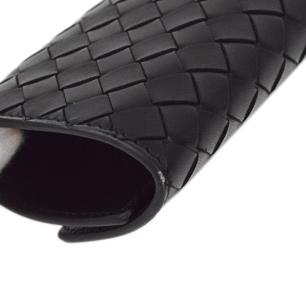 Bottega Veneta Knotted Keyring Leather Black Leather Charms And Keychains Accessory (Pre-Owned)