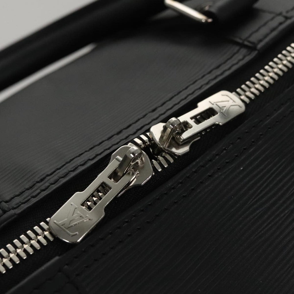 Louis Vuitton Keepall Bandouliere Bag Limited Edition Supreme Epi Leather Black Leather Bag (Pre-Owned)