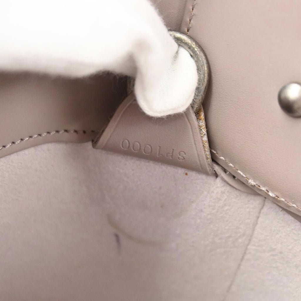 Louis Vuitton Verseau Handbag Epi Leather Purple Leather Shoulder Bag Bag (Pre-Owned)