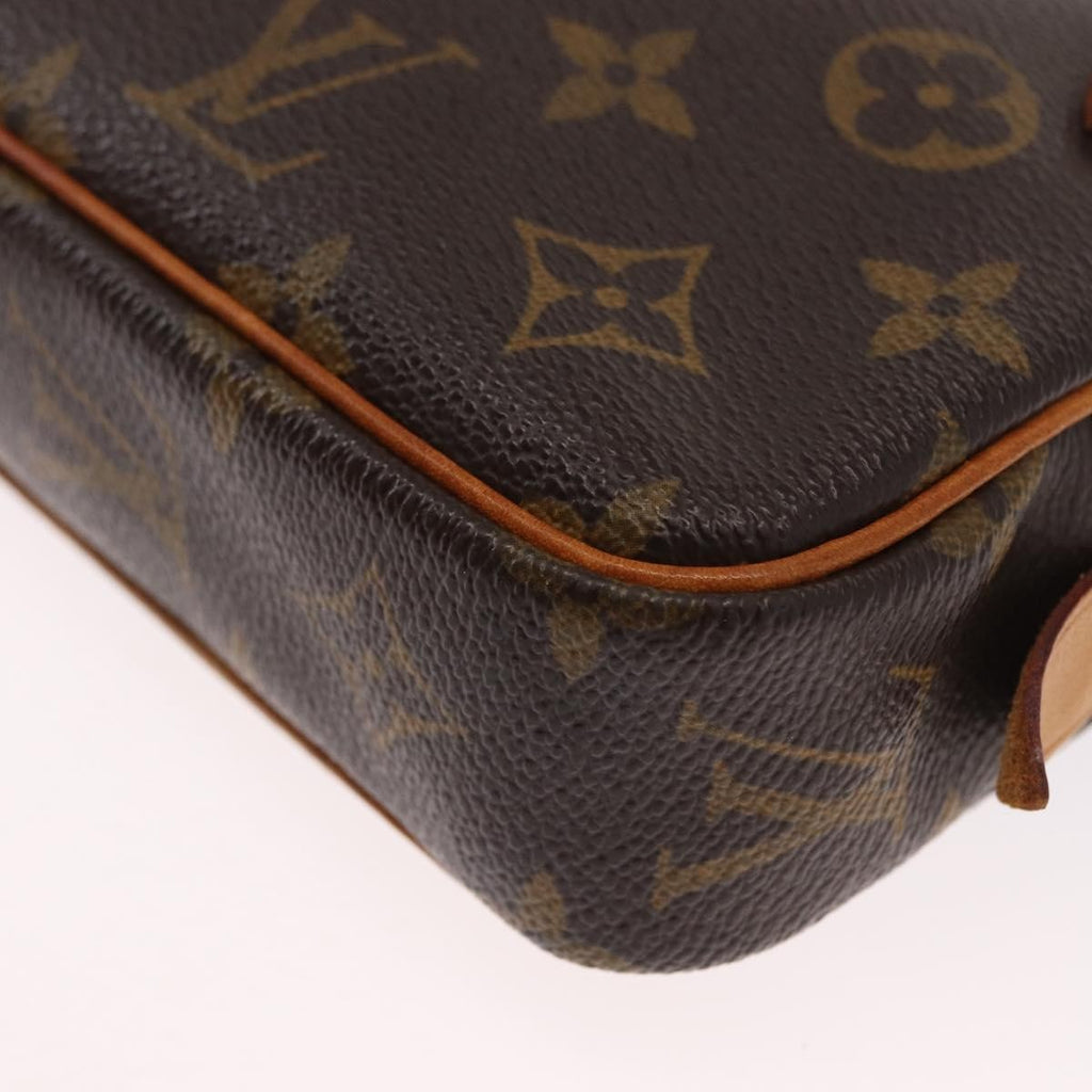 Louis Vuitton Pochette Marly Bandouliere Bag Monogram Canvas Brown Canvas Shoulder Bag Bag (Pre-Owned)