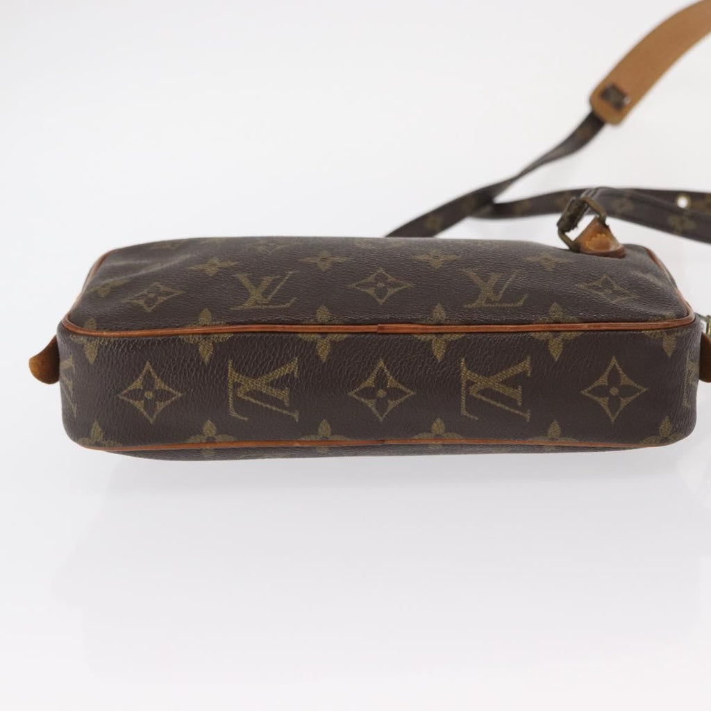 Louis Vuitton Pochette Marly Bandouliere Bag Monogram Canvas Brown Canvas Shoulder Bag Bag (Pre-Owned)