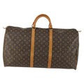 Louis Vuitton Keepall Bag Monogram Canvas Brown Canvas Travel Bag Bag (Pre-Owned)