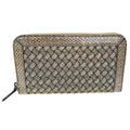 Bottega Veneta Intrecciato Long Zip  Wallet Leather Brown Leather Wallets Accessory (Pre-Owned)