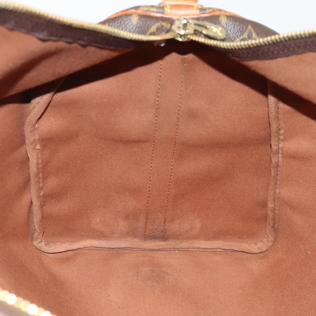 Louis Vuitton Keepall Bag Monogram Canvas Brown Canvas Travel Bag Bag (Pre-Owned)
