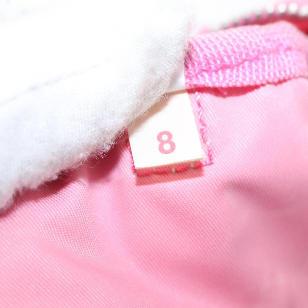 Prada Side Pocket Convertible Duffle Bag Tessuto Pink Nylon Handbag (Pre-Owned)