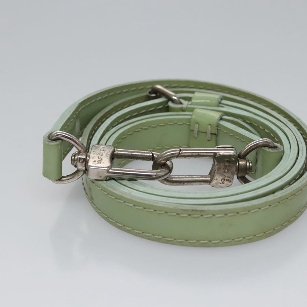 Louis Vuitton Alma Handbag Electric Epi Leather Green Patent_Leather Handbag (Pre-Owned)