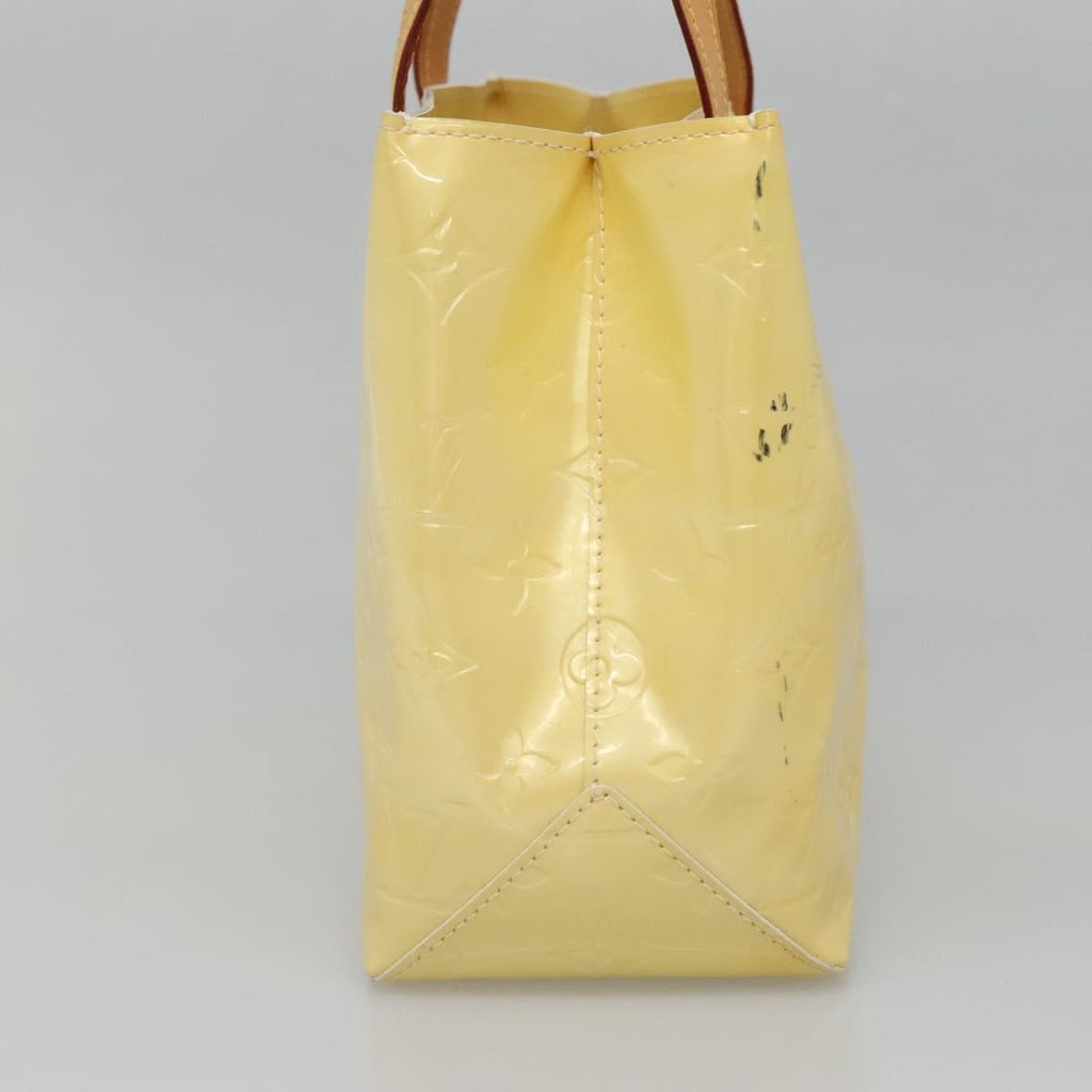 Louis Vuitton Reade Handbag Monogram Vernis Ecru Patent_Leather Bag (Pre-Owned)