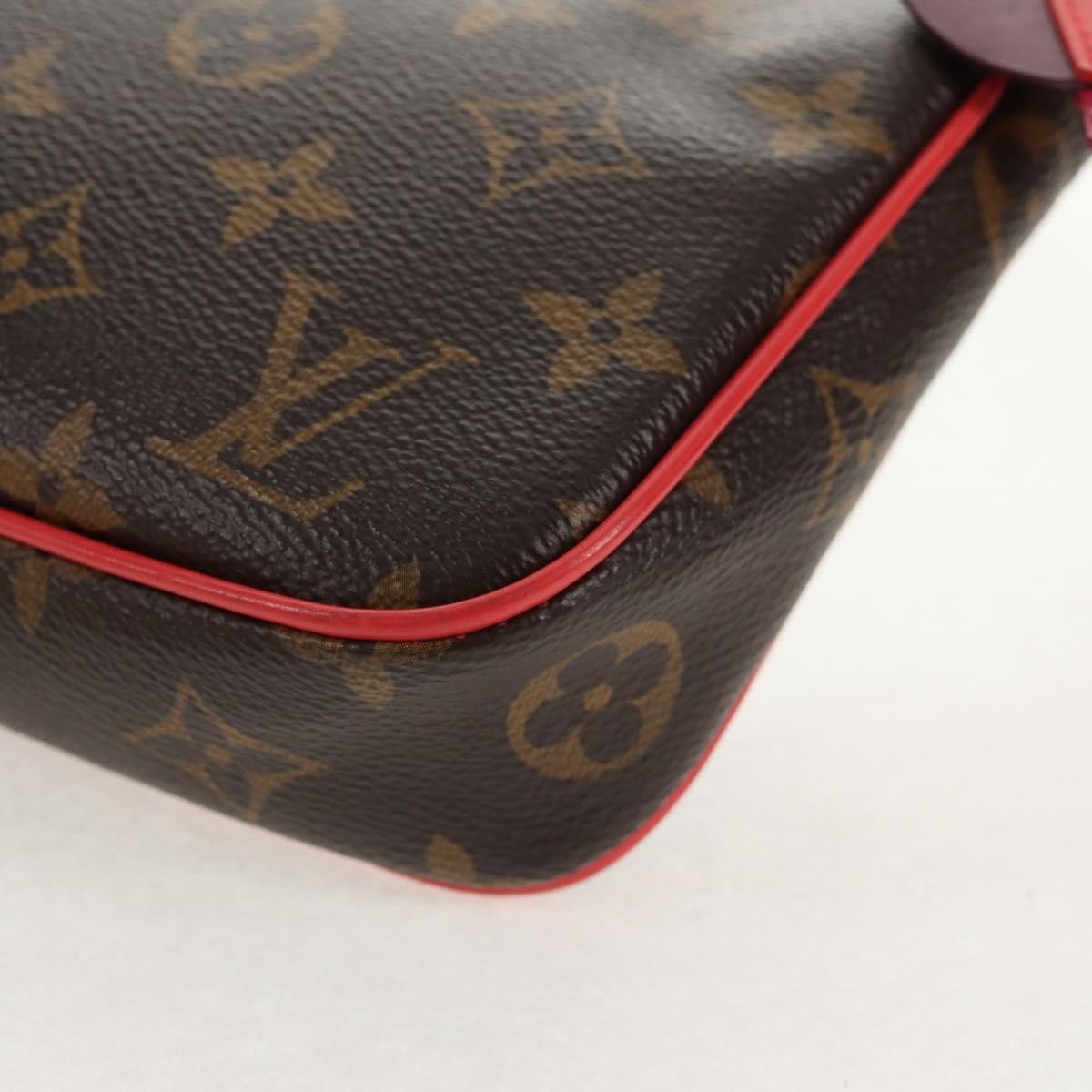 Louis Vuitton Pochette Accessoires Nm Limited Edition Totem Monogram Canvas Brown Canvas Clutche & Pouche Bag (Pre-Owned)