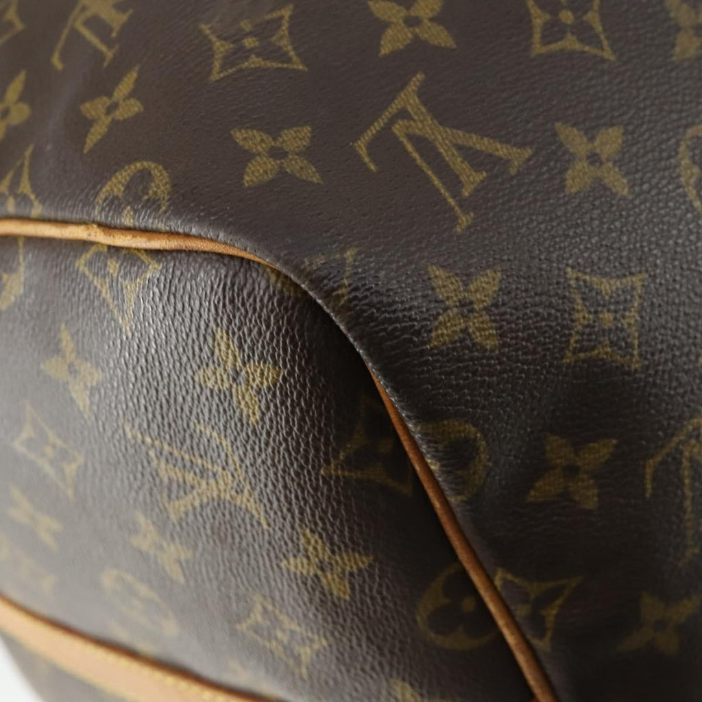 Louis Vuitton Keepall Bandouliere Bag Monogram Canvas Brown Canvas Travel Bag Bag (Pre-Owned)