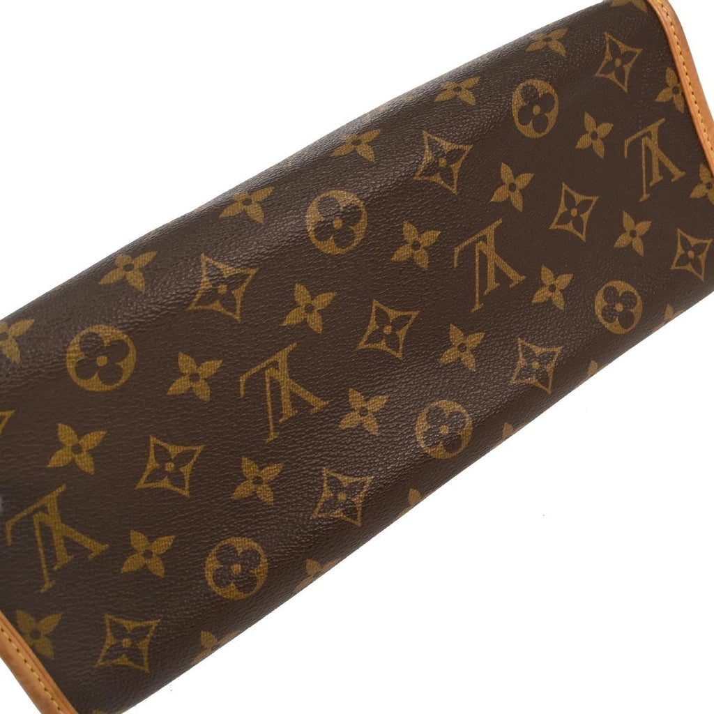 Louis Vuitton Popincourt Handle Bag Monogram Canvas Brown Canvas Handbag (Pre-Owned)