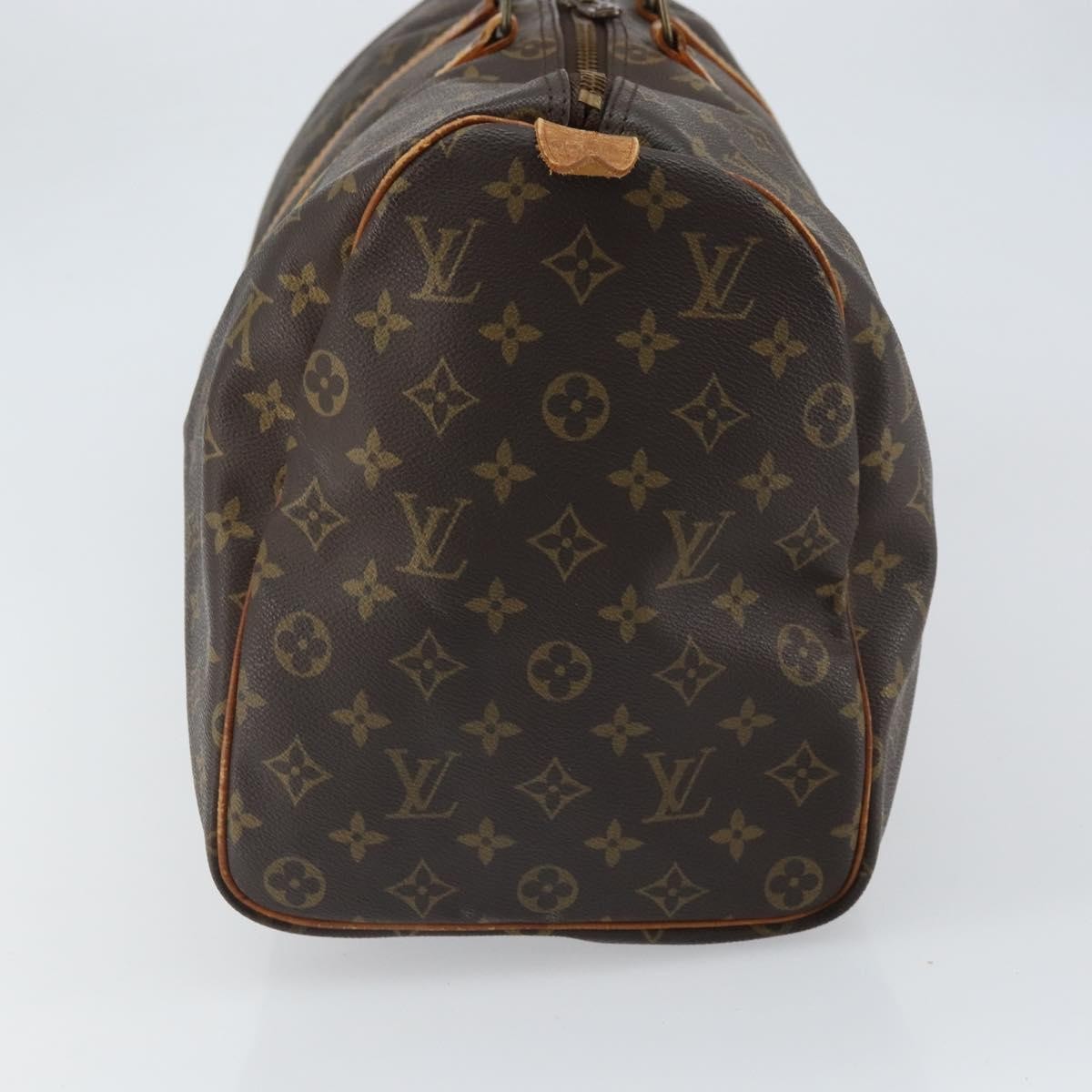 Louis Vuitton Keepall Bag Monogram Canvas Brown Canvas Travel Bag Bag (Pre-Owned)