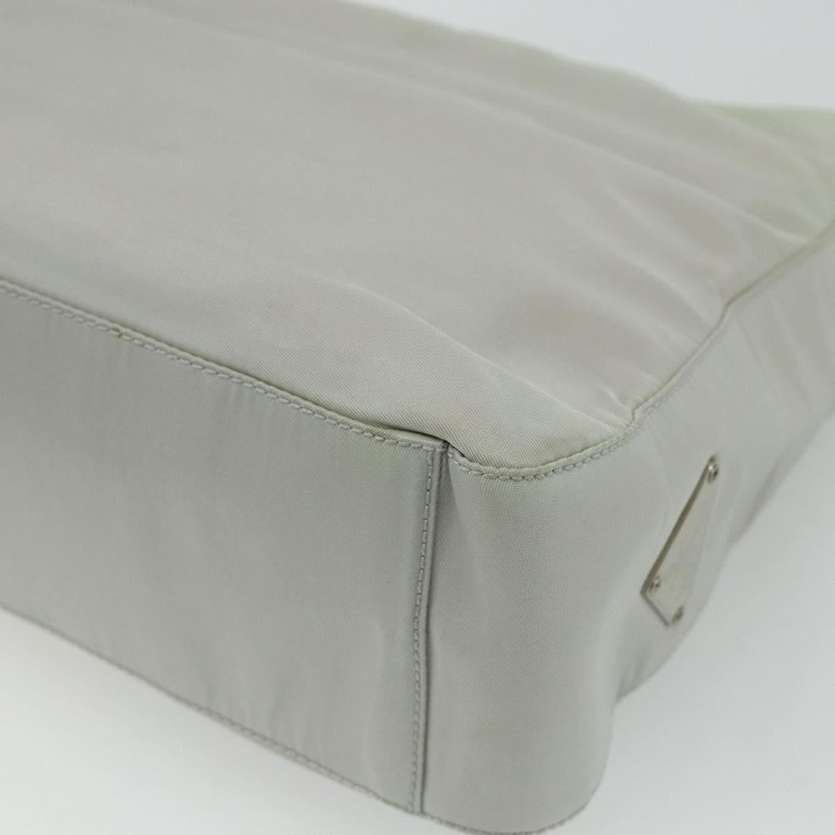 Prada Resin Handle Shoulder Bag Tessuto Clear Nylon Shoulder Bag Bag (Pre-Owned)