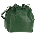 Louis Vuitton Petit Noe Handbag Epi Leather Green Leather Shoulder Bag Bag (Pre-Owned)
