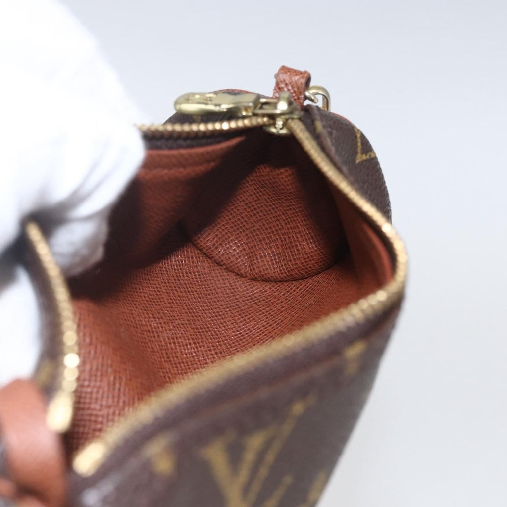 Louis Vuitton Papillon Pochette Monogram Canvas Brown Canvas Clutche & Pouche Bag (Pre-Owned)