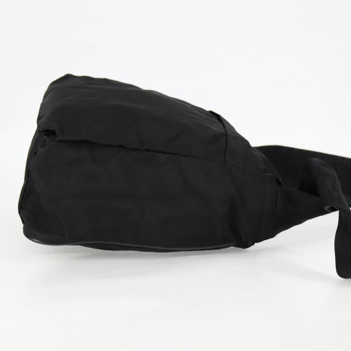 Prada Vintage Shoulder Bag Tessuto Black Nylon Shoulder Bag Bag (Pre-Owned)