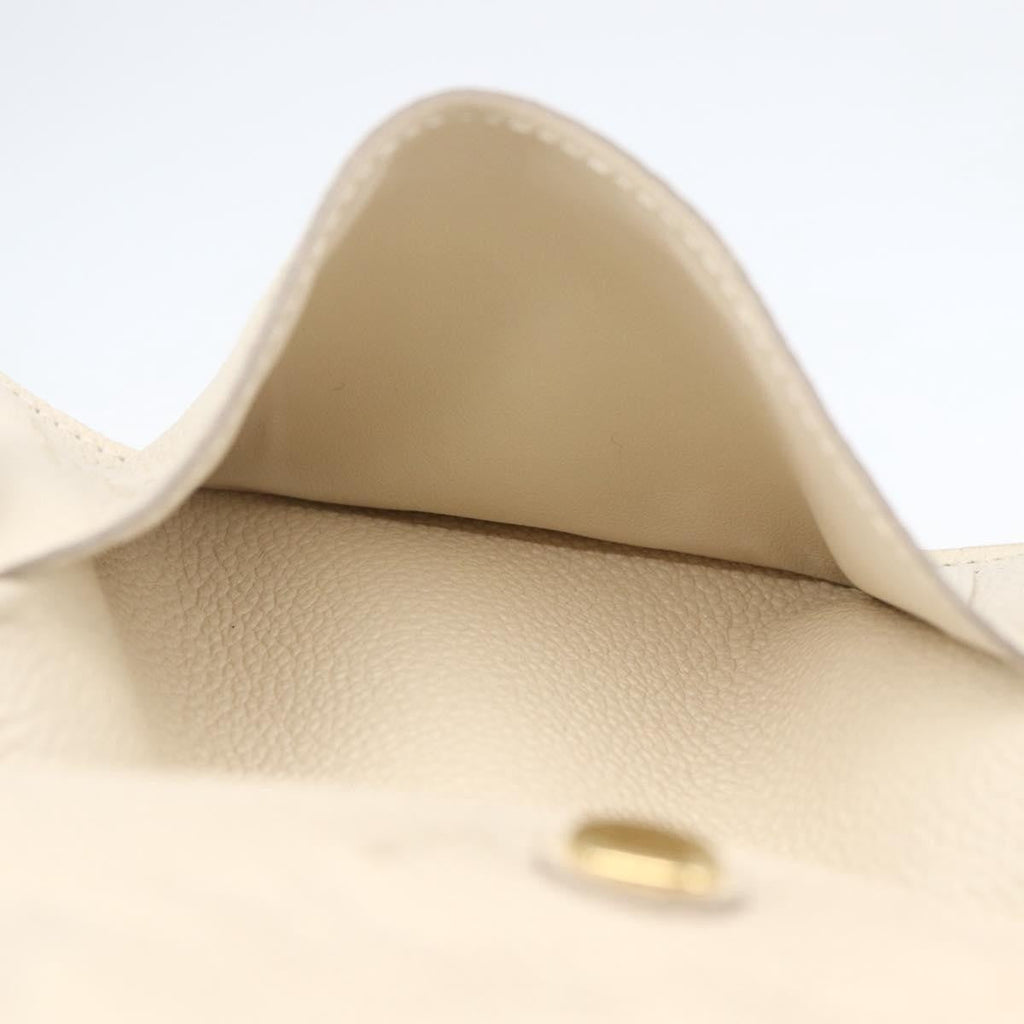 Louis Vuitton Zoe Wallet Monogram Empreinte Leather Beige Leather Wallets Accessory (Pre-Owned)