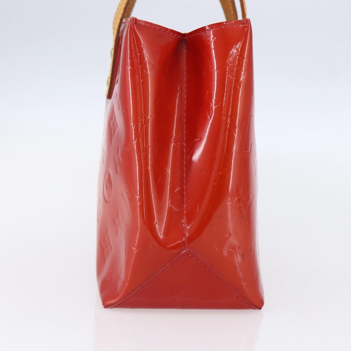 Louis Vuitton Reade Handbag Monogram Vernis Red Patent_Leather Handbag (Pre-Owned)