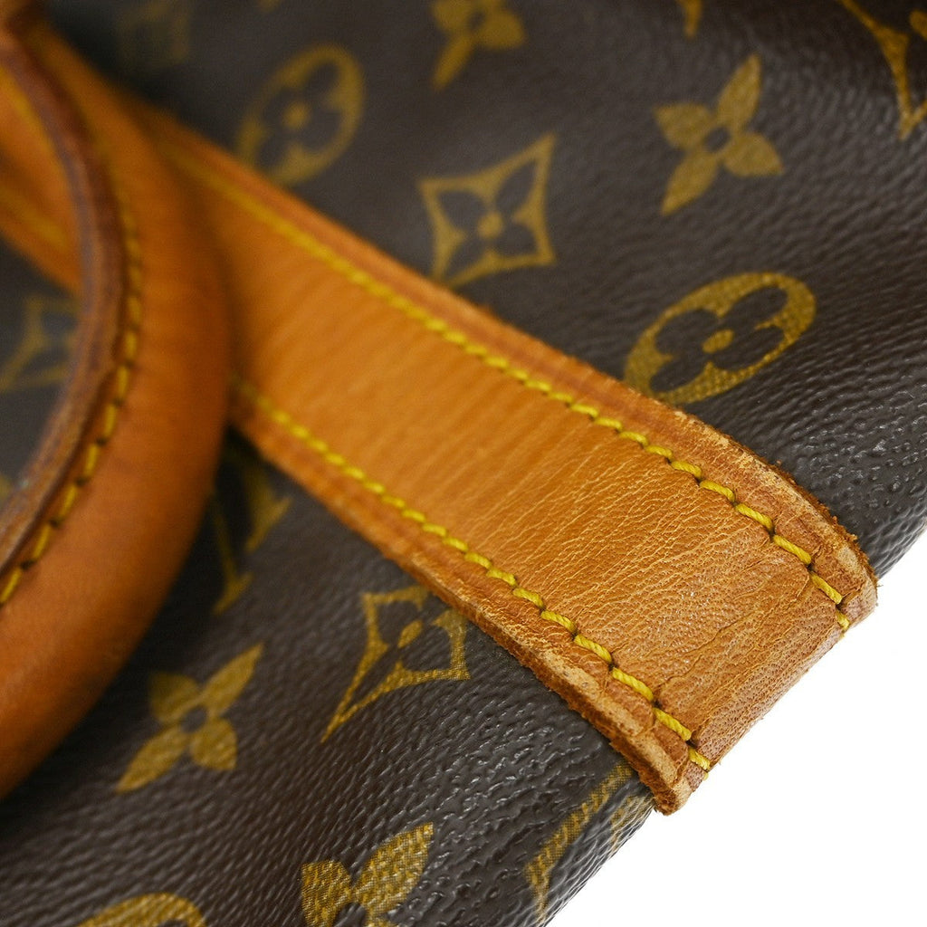 Louis Vuitton Keepall Bag Monogram Canvas Brown Canvas Travel Bag Bag (Pre-Owned)