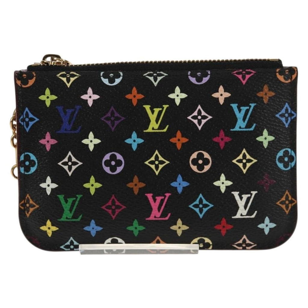 Louis Vuitton Pochette Clés Nm Monogram Multicolor Canvas Black Canvas Wallets Accessory (Pre-Owned)