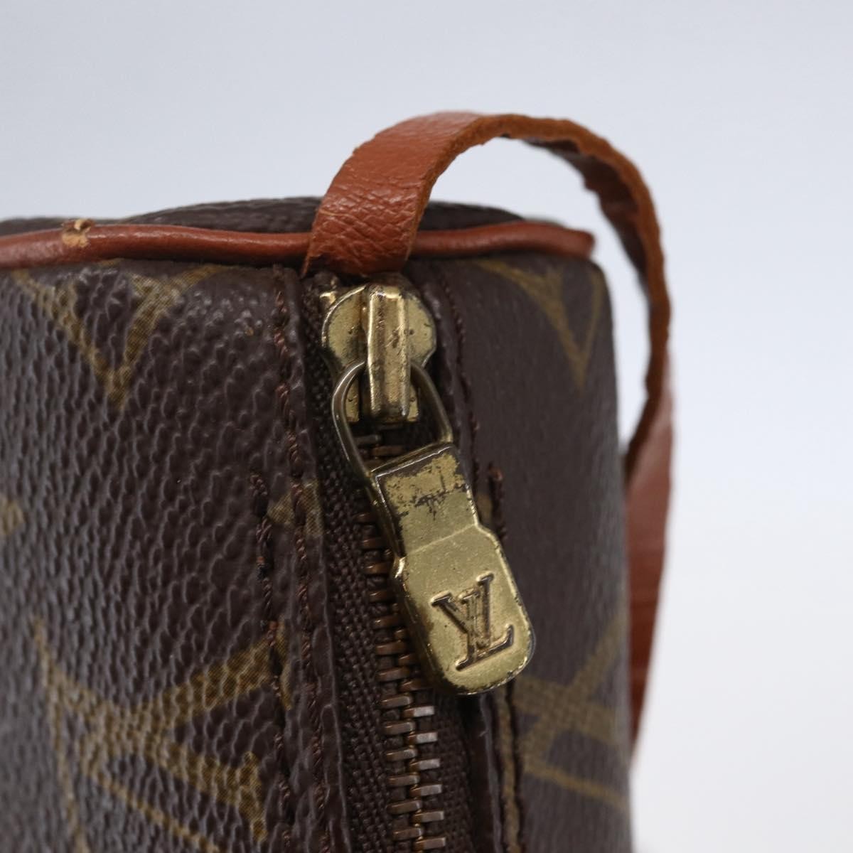 Louis Vuitton Papillon Pochette Monogram Canvas Brown Canvas Clutche & Pouche Bag (Pre-Owned)