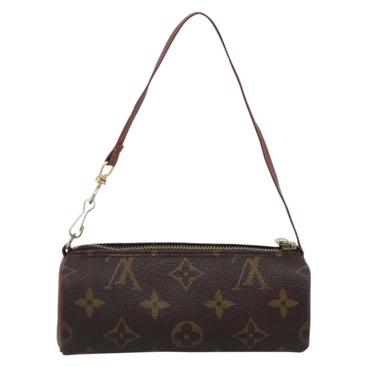 Louis Vuitton Papillon Pochette Monogram Canvas Brown Canvas Clutche & Pouche Bag (Pre-Owned)