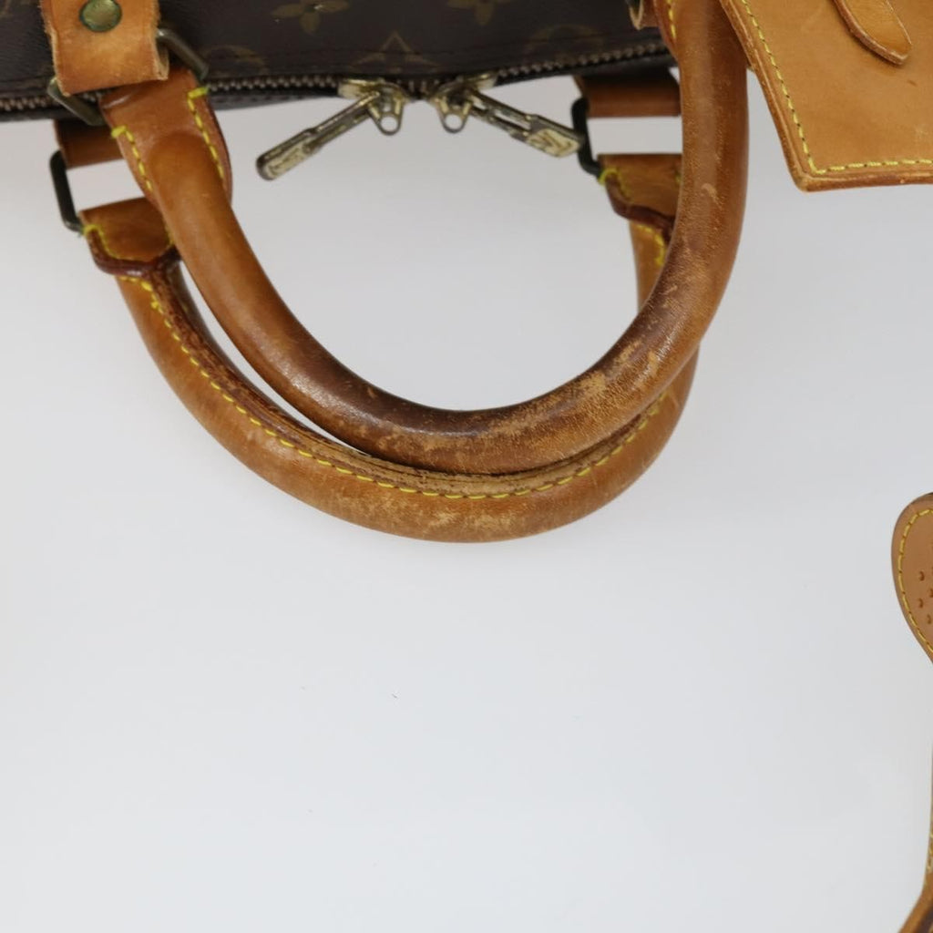 Louis Vuitton Keepall Bandouliere Bag Monogram Canvas Brown Canvas Travel Bag Bag (Pre-Owned)