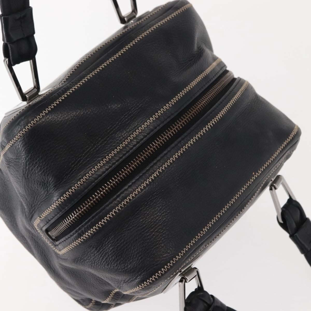 Chanel Cc Bowler Quilted Caviar Black Leather Handbag (Pre-Owned)
