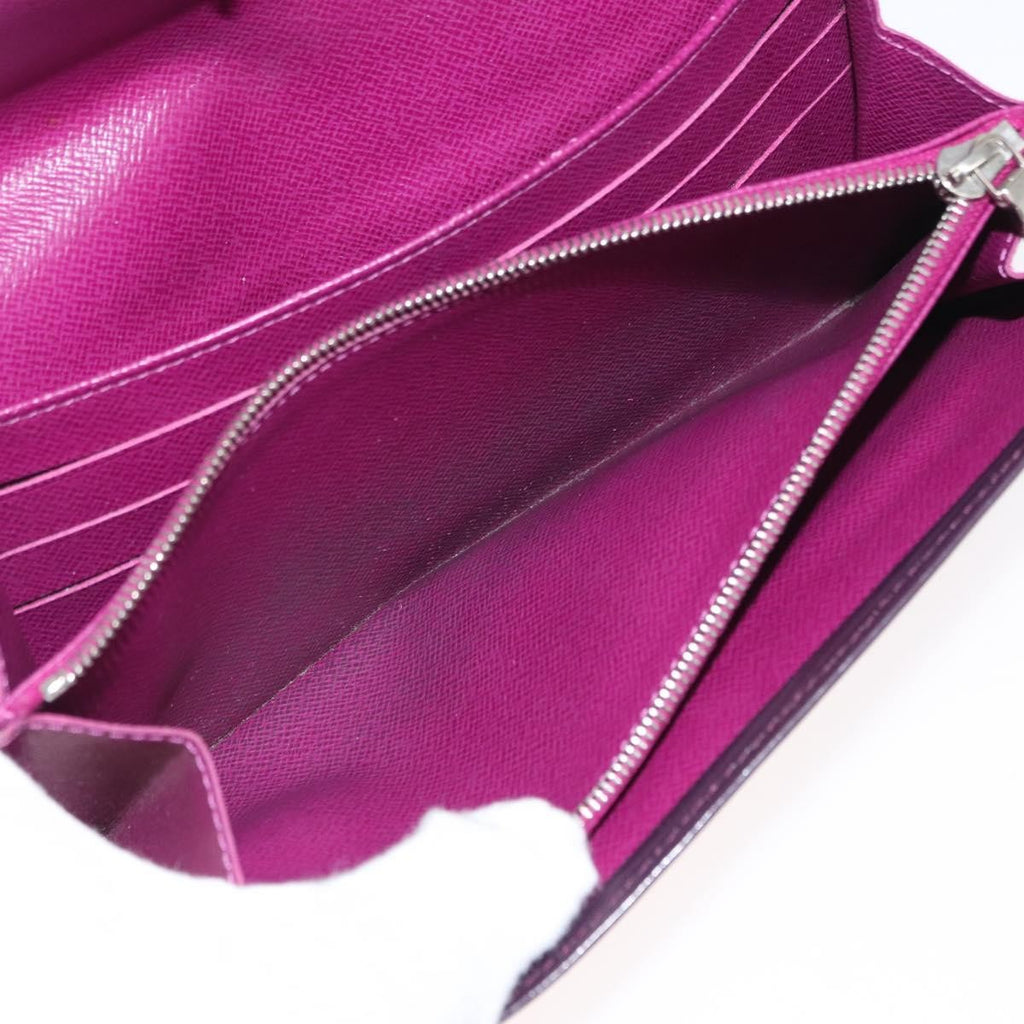 Louis Vuitton Vintage Sarah Wallet Epi Leather Purple Leather Wallets Accessory (Pre-Owned)