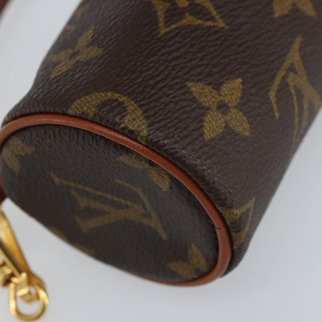 Louis Vuitton Papillon Pochette Monogram Canvas Brown Canvas Clutche & Pouche Bag (Pre-Owned)