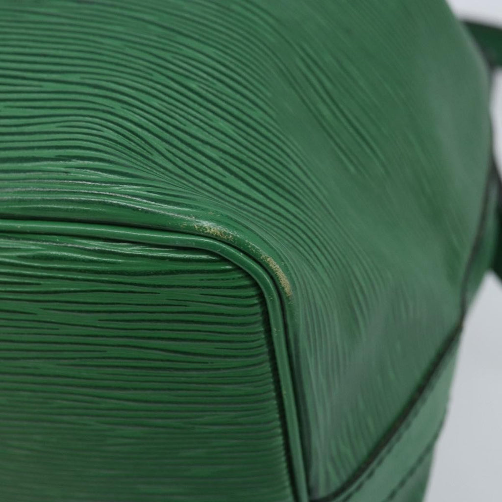 Louis Vuitton Petit Noe Handbag Epi Leather Green Leather Shoulder Bag Bag (Pre-Owned)
