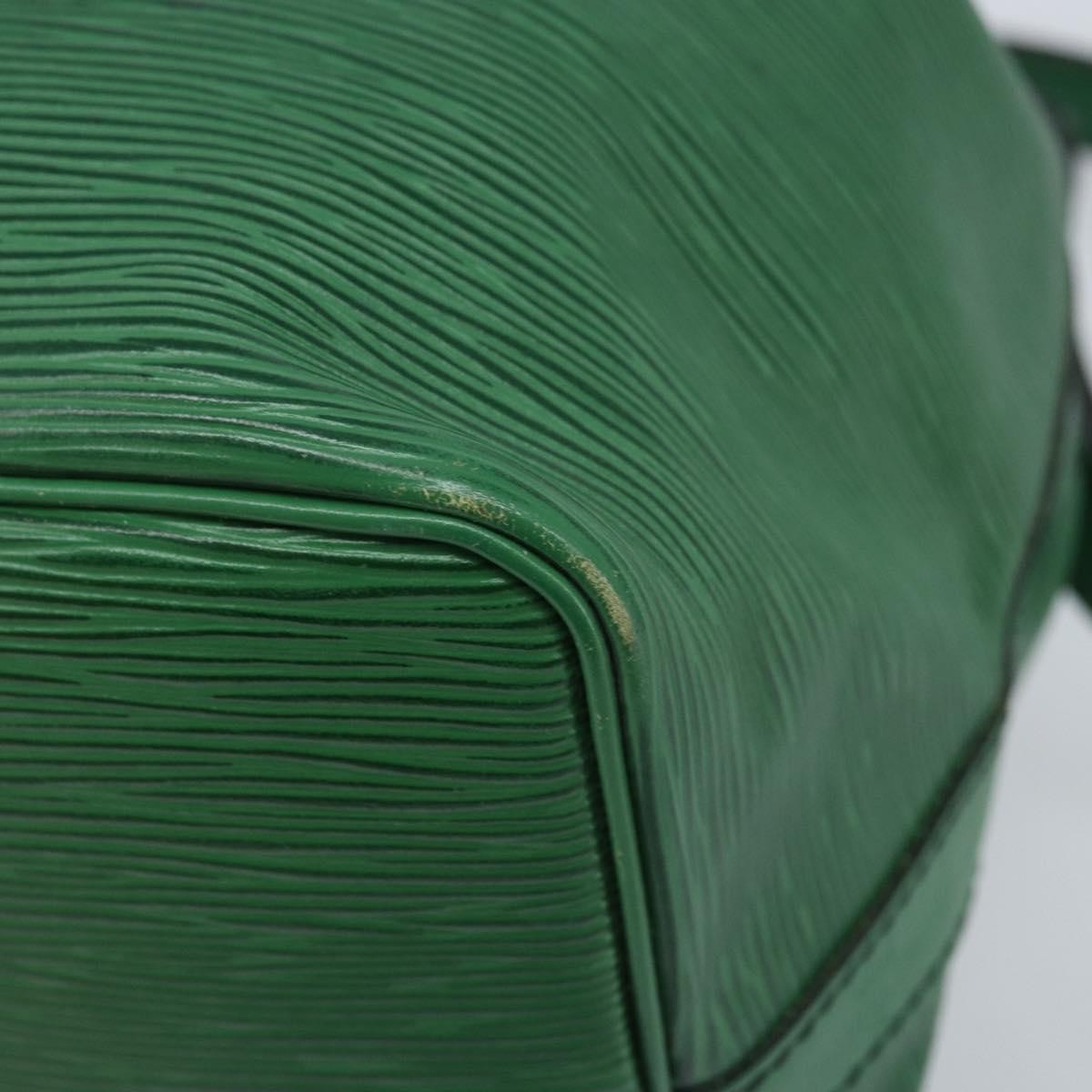 Louis Vuitton Petit Noe Handbag Epi Leather Green Leather Shoulder Bag Bag (Pre-Owned)
