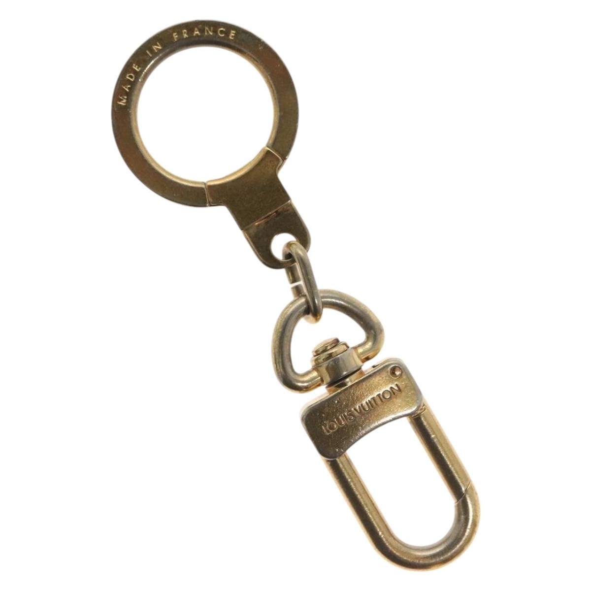 Louis Vuitton Bolt Pochette Extender Keychain Metal Gold Metal Charms And Keychains Accessory (Pre-Owned)
