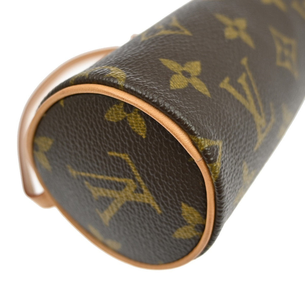 Louis Vuitton Papillon Pochette Monogram Canvas Brown Canvas Clutche & Pouche Bag (Pre-Owned)