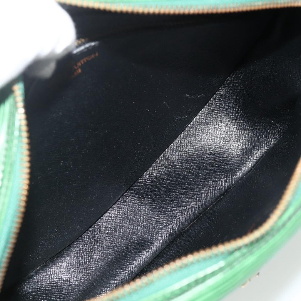 Louis Vuitton Jeune Fille Handbag Epi Leather Green Leather Shoulder Bag Bag (Pre-Owned)