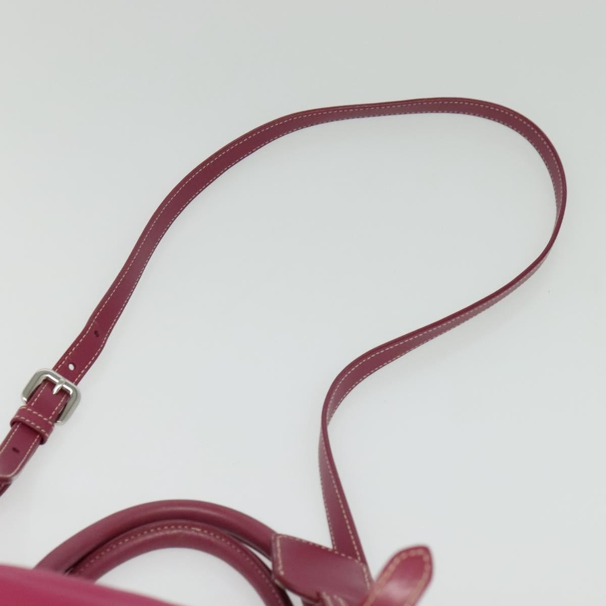 Prada Convertible Belted Hobo Tessuto With Leather Pink Nylon Tote Bag Bag (Pre-Owned)