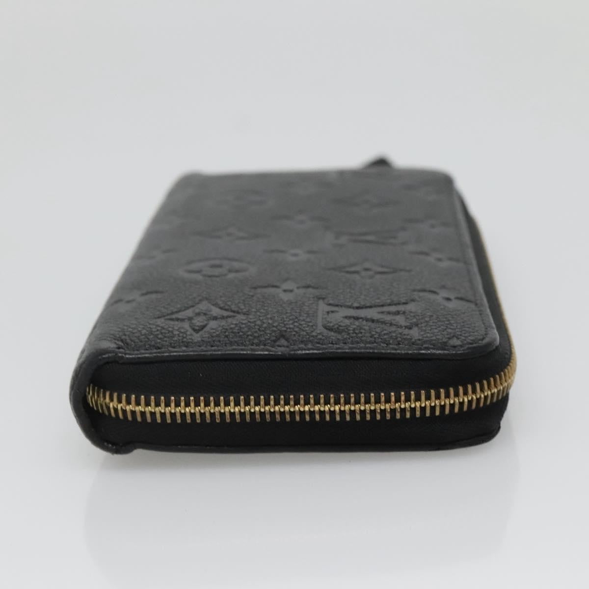 Louis Vuitton Portefeuille Zippy Monogramme Empreinte Monogramme Empreinte Black Leather Wallets Accessory (Pre-Owned)