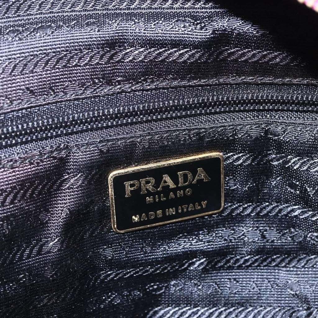 Prada Re-Edition 1995 Chain Tote Quilted Re-Nylon Pink Nylon Shoulder Bag Bag (Pre-Owned)
